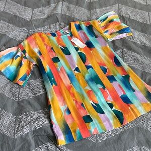 Gymboree Multicolor Striped Blouse